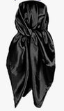 Satin Scarf Solid Color