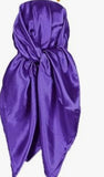 Satin Scarf Solid Color