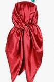 Satin Scarf Solid Color