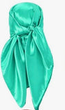 Satin Scarf Solid Color