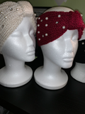 Pearl & Bling Knit Headband