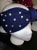 Pearl & Bling Knit Headband